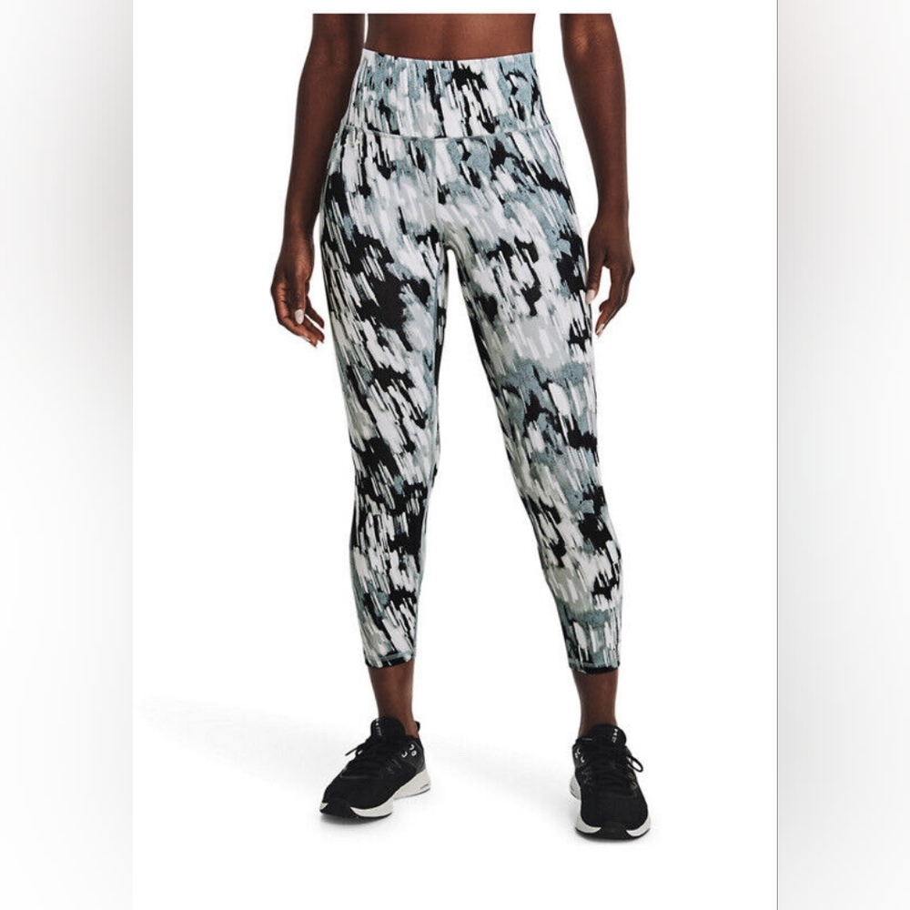 Women's Under Armour Motion 7/8 Printed Ankle Leggings Fitted (XS)